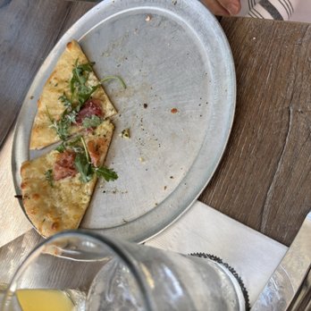 Oak & Stone - This was spouse's farmer and pig... said it was good. A bit skinny on the toppings. - Beer Bar Near Me - Venice, Florida