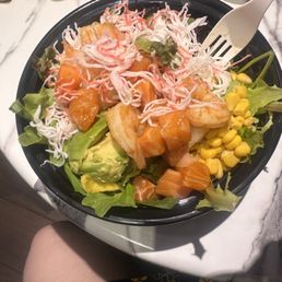 Shrimp And Salmon