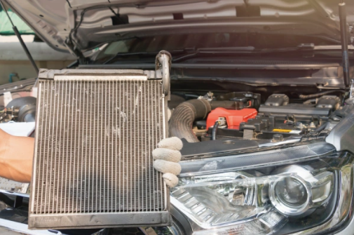 Radiator Repair - An overheated engine often signals radiator problems. Radiator repair requires swift action and precision to prevent engine damage. From leaks to faulty fans, each component of the cooling system is carefully examined. A thorough cleaning or replacement restores proper function, ensuring your vehicle remains cool even in hot conditions. Radiator Repair - An overheated engine often signals radiator problems. Radiator repair requires swift action and precision to prevent engine damage. From leaks to faulty fans, each component of the cooling system is carefully examined. A thorough cleaning or replacement restores proper function, ensuring your vehicle remains cool even in hot conditions.