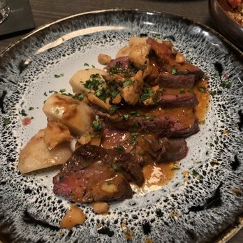 Young Hearts Distilling - Hanger Steak - Bars Near Me - Raleigh, North Carolina