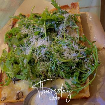 Culinary Dropout - Mushroom pizza - New American Near Me - Dallas, Texas Culinary Dropout - Mushroom pizza - New American Near Me - Dallas, Texas