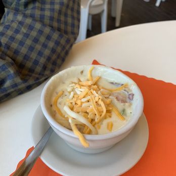 The Blue Owl Restaurant & Bakery - potato soup. - Bakeries Near Me - Kimmswick, Missouri The Blue Owl Restaurant & Bakery - potato soup. - Bakeries Near Me - Kimmswick, Missouri