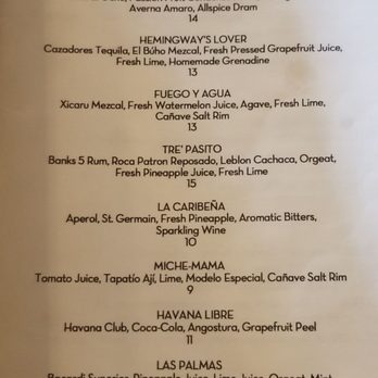 Cañave - Cocktails: - Bars Near Me - New York, New York Cañave - Cocktails: - Bars Near Me - New York, New York