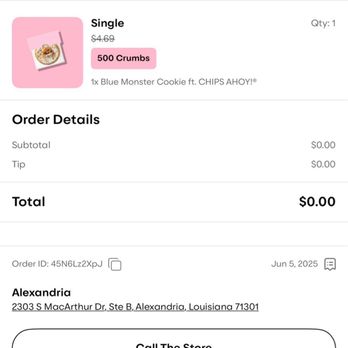 Crumbl - Alexandria - Cookie order - Bakeries Near Me - Alexandria, Louisiana Crumbl - Alexandria - Cookie order - Bakeries Near Me - Alexandria, Louisiana