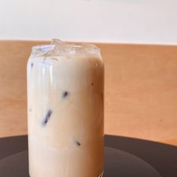 Honey Lavender Latte ($8) Honey Lavender Latte ($8)