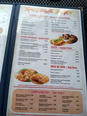 Menu photo 5 Costa Mia Fajardo, PR