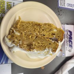 Race Car Diner - Pumpkin cake