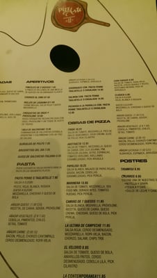 Menu photo 1 PizzArte Caguas, PR