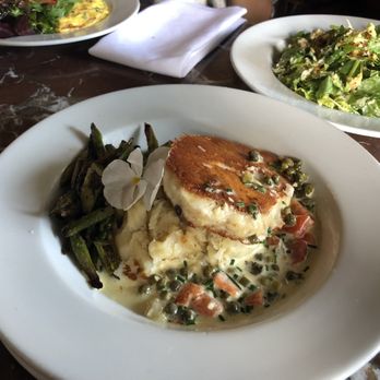 Julienne - Parmesan Crusted Swordfish - New American Near Me - San Marino, California