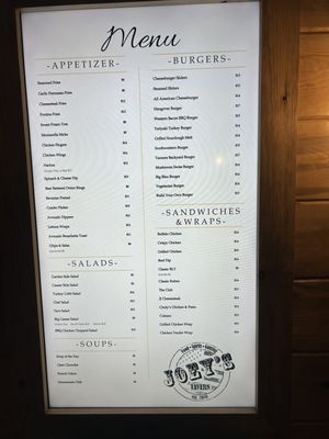 Menu photo 2 Joey's Tavern Las Vegas, NV