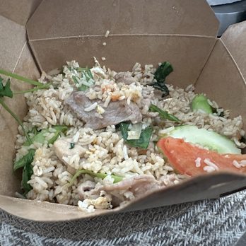 Thai Station - Beef fried rice - Thai Near Me - Fountain Valley, California Thai Station - Beef fried rice - Thai Near Me - Fountain Valley, California