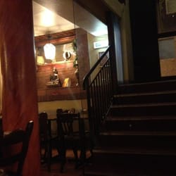 Mother India Indisk Restaurant - Trappan ned.