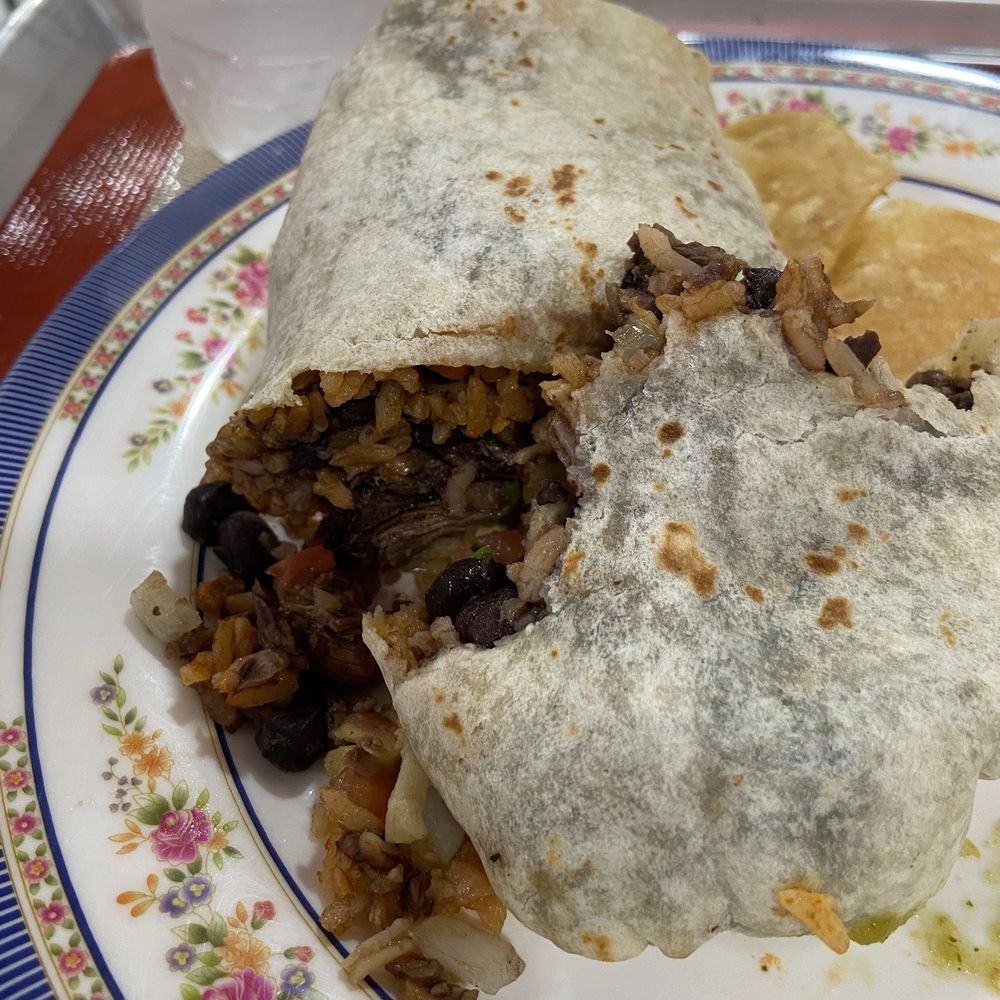 La Taq - Carne Asada burrito (no dairy) - Mexican Near Me - Brooklyn, New York