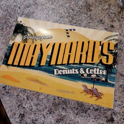 Maynard's Donuts & Coffee - June 2022: Carried home a half dozen delicious donuts!