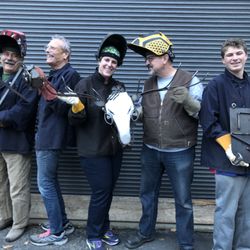 Xmas family welding class