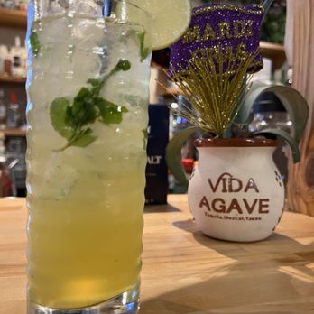 Vida Agave - Virgin mojito - Tacos Near Me - Galveston, Texas
