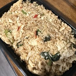 Chicken basil fried rice Chicken basil fried rice
