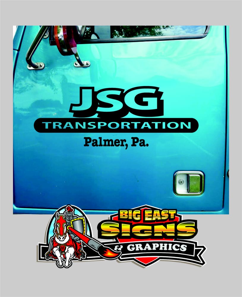 BIG EAST SIGNS 1224 Eaton Ave, Bethlehem, Pennsylvania Graphic