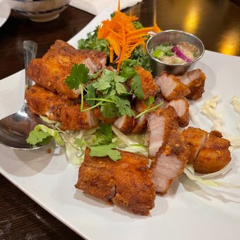 Lucki Thai - Roasted pork belly - Thai Near Me - Las Vegas, Nevada