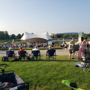 Village Green Ampitheater - Come early and grab a spot on the lawn. - Music Venues Near Me - Hoffman Estates, Illinois