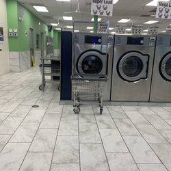 El bladensburg laundromat - Super load machine--$8.75 for cold wash.