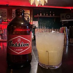 Absinthe Bar - Beer / tequila pineapple