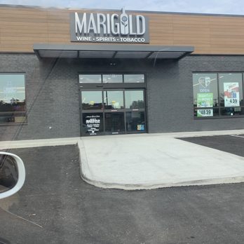 Marigold Wine, Spirits, Tobacco - Outside view from the parking lot - Beer, Wine & Spirits Near Me - Shawnee, Kansas Marigold Wine, Spirits, Tobacco - Outside view from the parking lot - Beer, Wine & Spirits Near Me - Shawnee, Kansas