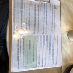 The Secret Cup - Menu
