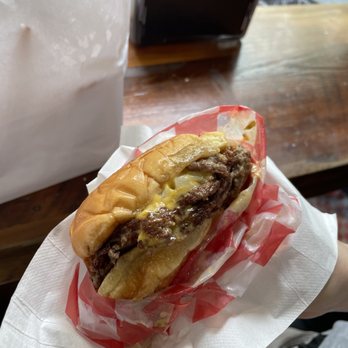 7th Street Burger Lower East Side - Double Cheeseburger - Burgers Near Me - New York, New York
