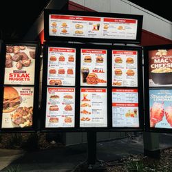 Drive-Thru Menu.