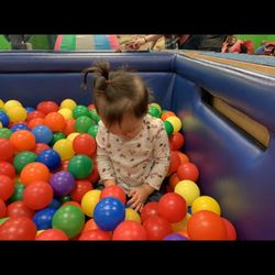 My Gym - Having lots of fun in the ball pit