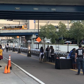 Jacksonville's Longest Table - 2018 Setting up - Local Flavor Near Me - Jacksonville, Florida