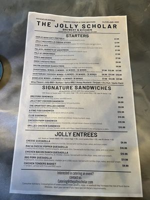 Menu photo 4 The Jolly Scholar Cleveland, OH Menu photo 4 The Jolly Scholar Cleveland, OH