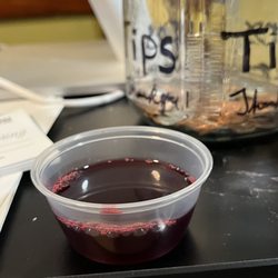 AniRose African-Caribbean Restaurant - Complimentary try's of another version of their sorrel drink