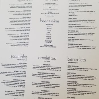 Awake - Menu - Breakfast & Brunch Near Me - Dallas, Texas