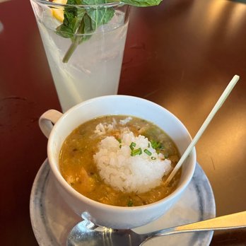 Cafe Orleans - Cup of Chicken Gumbo - Cajun/Creole Near Me - Anaheim, California