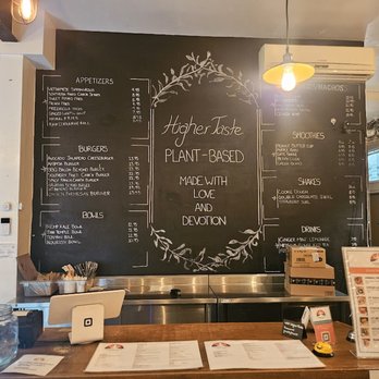 Higher Taste, Plant-Based - Menu - Vegan Near Me - Long Beach, California Higher Taste, Plant-Based - Menu - Vegan Near Me - Long Beach, California