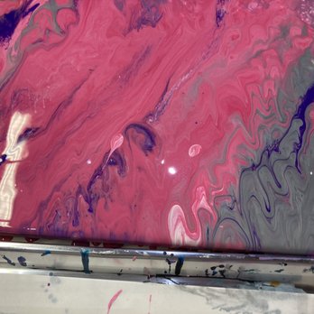 Painting with a Twist - Dirty paint pour - Art Classes Near Me - Jacksonville, Florida Painting with a Twist - Dirty paint pour - Art Classes Near Me - Jacksonville, Florida