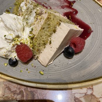 Orso - Pistachio cake - Italian Near Me - Anchorage, Alaska
