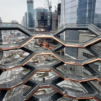 Vessel - One of the views from inside the vessel - Landmarks & Historical Buildings Near Me - New York, New York