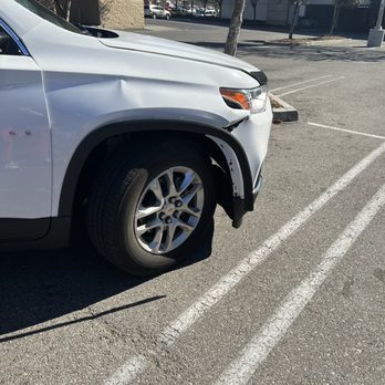 Boulevard Paint & Body - Damage from a low speed impact - Body Shops Near Me - Mission Hills, California Boulevard Paint & Body - Damage from a low speed impact - Body Shops Near Me - Mission Hills, California