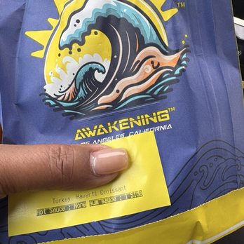 Awakening - Ham and havarti cheese croissant - Coffee & Tea Near Me - Inglewood, California