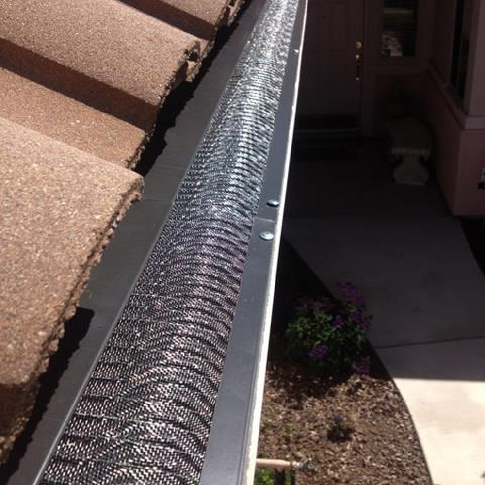 Atlas Building Solutions - Valor Gutter Guard - Bent Wing Spanish Tile - Gutter Services Near Me - Loomis, California Atlas Building Solutions - Valor Gutter Guard - Bent Wing Spanish Tile - Gutter Services Near Me - Loomis, California