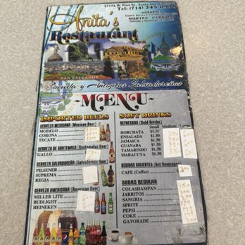 Anitas Restaurant - Menú - Salvadoran Near Me - Santa Ana, California Anitas Restaurant - Menú - Salvadoran Near Me - Santa Ana, California
