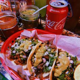 Al Pastor, Carne Asada, Chorizo Tacos Al Pastor, Carne Asada, Chorizo Tacos