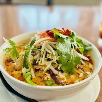Fuzion Five - CHICKEN CURRY NOODLES (khao poon) - Vietnamese Near Me - Palm Springs, California Fuzion Five - CHICKEN CURRY NOODLES (khao poon) - Vietnamese Near Me - Palm Springs, California