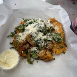 Sweet potatoes boneless chicken wing. Delicious. Sweet potatoes boneless chicken wing. Delicious.