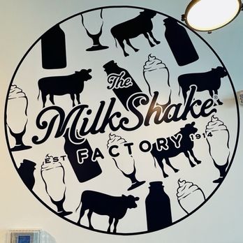 MilkShake Factory Cranberry - Sign on wall - Desserts Near Me - Cranberry Township, Pennsylvania MilkShake Factory Cranberry - Sign on wall - Desserts Near Me - Cranberry Township, Pennsylvania