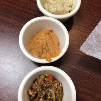 Adam’s Kitchen - Trio of starters - Mediterranean Near Me - Mount Pleasant, South Carolina