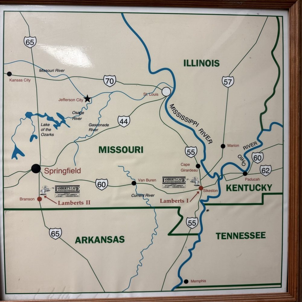Lamberts Cafe - Map - American Near Me - Sikeston, Missouri